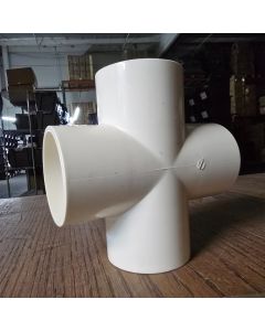 20 Pc/Box 3 in. SCH-40 PVC Cross Fittings NSF ASTM D2466