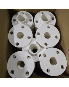42PC/Box 1-1/4 in. PVC TS Flange SCH-40/80 ASTM D2466/D2467 (Socket-Type High Pressure Pipe Fittings)