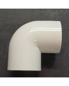 2-1/2 in. Schedule 40 PVC 90-Degree Elbow Pipe Fitting NSF SCH40 ASTM D2466 2.5" Socket 45PC/Box