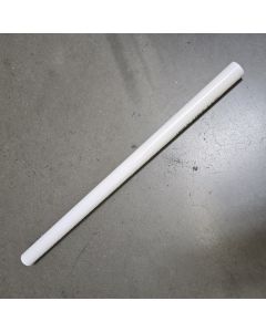 1/2 in. x 2 ft. 600-PSI White Schedule 40 PVC Pressure Plain End Pipe ASTM