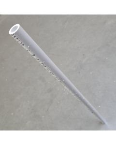 3/4 in. x 3 ft. 480-PSI White Schedule 40 PVC Pressure Plain End Pipe ASTM D1784/D1785