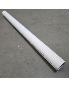 1 in. x 2 ft 450-PSI White Schedule 40 PVC Pressure Plain End Pipe ASTM D1784/D1785 Plumbing-Grade