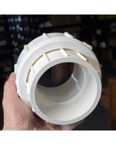 12PC/BOX 3 in. PVC SCH-40 Unions Socket-Type w/ EPDM O-Ring Seal ASTM D2466/F1970 Pipe Fittings FPT x FPT