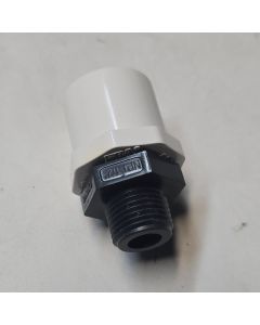 1-1/4 x 1 in. Schedule 40 PVC Male Reducing Ring/MIP Reducer Bushing SCH40 Modular Fitting Kit NSF, 1.25" Spigot x 1" MNPT