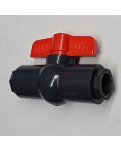 3/8 in. SCH-80 Modular Type PVC Compact-Ball Valve Socket-Type NSF ASTM D2467 for High Pressure Pipe System