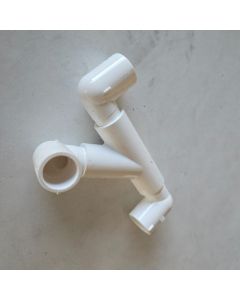 360-Degree 1" SCH-40 PVC Modular Y-Fittings NSF ASTM D2466 New