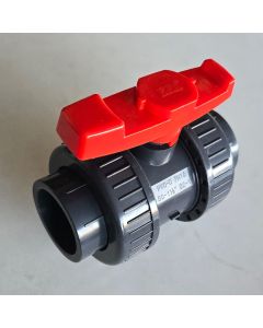 1-1/2 in. SCH40 PVC True Union Compact Ball Shut-off Valve ASTM/ANSI Certified