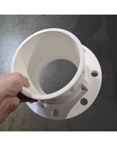 6 in. PVC TS Flange SCH-40/80 ASTM D2466/D2467 (Socket-Type High Pressure Pipe Fitting 160mm)