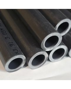 50-Pack 3/4" 1-FT LONG SCH-80 PVC Pipes ASTM D1785 NSF-61 Schedule-80 Gray Color