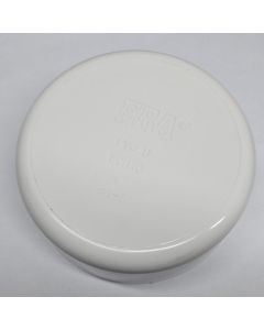 3 in. SCH-40 PVC Flat-End Socket Cap ANSI/ASTM D2466 Specialized Professional Plumbing-Grade Pressure Fitting Endcap