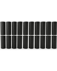 247Garden 2-Gallon Skinny Tall Aeration Fabric Pot/Deep Aeration Plant Grow Bag 6D x 16H Black 20-Pack