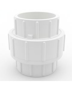 4 in. PVC Union w/ EPDM O-Ring Seal Schedule-40 Pipe/Repair Fitting Slip/Socket F1970 4"