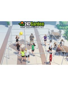 247Garden Minature 9 Square in the Air DIY PVC Fitting Kit 1/2" for Kids