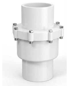 1 in. SCH-40 PVC Swing Check Valve ASTM ANSI