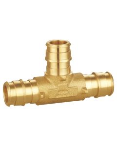 5-PK 1/2 in. PEX-A Tee Cold Expansion Fittings ASTM F1960 NSF Lead Free Brass
