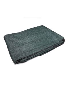 247Garden 90% 10X20Ft Sun Shade Cloth/Greenhouse Shading Net w/Hemmed Border and Brass Grommets (180GSM Green HDPE+ Landscape Fabric 200Sqft w/3-5 Years Life)