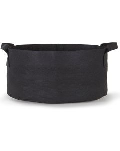 247Garden 100-Gallon Aeration Fabric Pot/Plant Grow Bag/Raised Garden Bed w/Handles (300GSM Black 18H x 40D)
