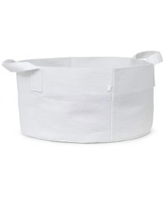 247Garden 100-Gallon Aeration Fabric Pot/Planting Grow Bag w/Handles (400GSM White 18H x 40D)