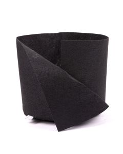 247Garden 1-Gallon Basic Transplanter Grow Bag/Aeration Fabric Pot (Black 6H x 7D)