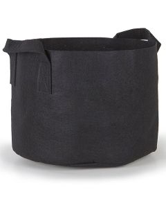 247Garden 25-Gallon Aeration Fabric Pot/Plant Grow Bag w/Handles (Black 16.5H x 21D)
