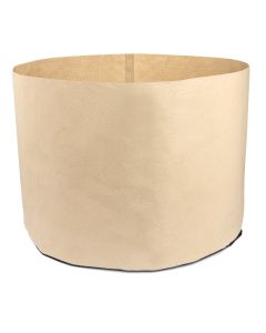 247Garden 25-Gallon Basic Aeration Tan Fabric Pot/Plant Grow Bag (200GSM BPA-Free Fabric, 16.5H x 21D)
