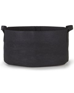 247Garden 300-Gallon Aeration Fabric Pot/Plant Grow Bag w/Handles (400GSM Black 24H x 61D)