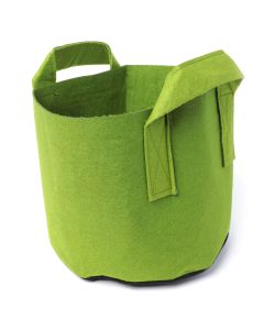 247Garden 3-Gallon Green Aeration Fabric Pot/Plant Grow Bag w/Handles 260GSM 9H x 10D