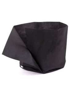 247Garden 5-Gallon Basic Transplanter Grow Bag/Aeration Fabric Pot (Black 10H x 12D)
