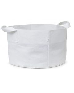 247Garden 65-Gallon Aeration Fabric Pot/Planting Grow Bag w/Handles (300GSM White 18H x 33D)
