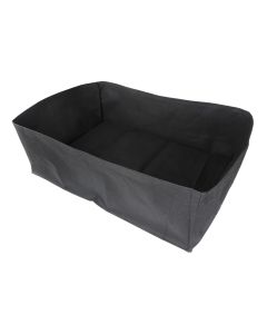 247Garden 2x3 Raised Garden Bed/Long Aeration Fabric Grow Bag (45-Gallon Black 36L x 24W x 12H)