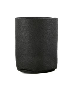 247Garden 1/4 Gallon Basic Aeration Fabric Pot/Plant Grow Bag (Black Color, 200GSM, 5H x 4D)