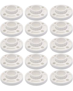 15-PC/Box 2" Schedule-80 PVC Van Stone Flanges Socket Connection ASTM D2467 Two-Piece Flange Fittings Wholesale Pricing w/Free Shipping for Mainland USA