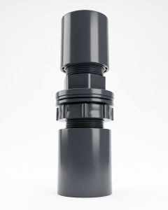 1-1/4 in. SCH-80 PVC Socket to Socket Tank Connector Fitting Kit ASTM D2467