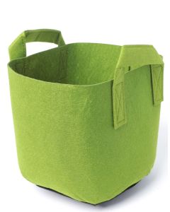 247Garden 2-Gallon Green Aeration Fabric Pot/Plant Grow Bag w/Handles 260GSM 7.5H x 8.5D