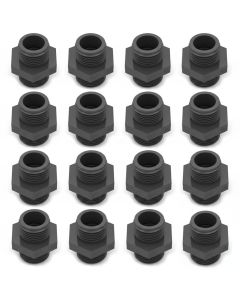 16-PK 3/4 in. Hex Nipple SCH-80 PVC Pipe Fitting & Connector NPT x NPT ASTM D2467/D2464 F1970 ANSI UPC-PW