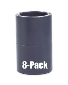 8-Pack 3/4 in. Schedule 80 PVC Couplings ASTM D2467
