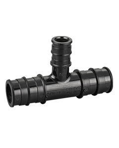 3/4" x 3/4" x 1/2" PEX-A Tee ASTM F1960 PPSU Plastic Cold Expansion PEX Fitting