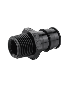 3/4" PEX-A x 1/2" NPT Male Adapter PPSU Plastic Cold Expansion Fitting ASTM F1960 NSF cUPC ANSI 61 Certified