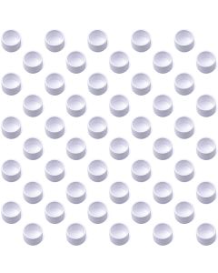50pcs 247Garden 3/4 in. PVC End Cap ASTM SCH40 Furniture-Grade Fitting