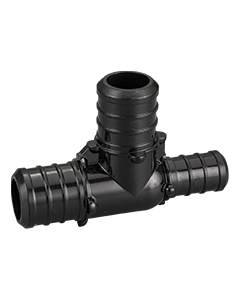 3/4" x 1/2" x 3/4" PEX Crimp Tee PPSU Plastic Fitting ASTM F2159 NSF