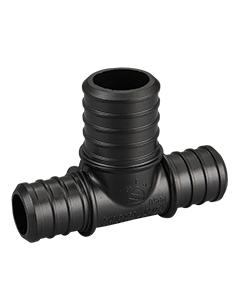 3/4 x 3/4 x 1 in. PEX-B Crimp Tee ASTM F2159 NSF PPSU Plastic PEX Fitting