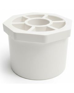 2 x 1/2 in. Schedule-40 PVC Reducing Ring/Reducer Bushing Pipe Fitting NSF SCH40 ASTM D2466 2" Spigot x 0.5" Socket