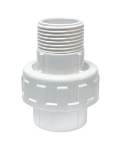 3/4 in. Schedule 40 PVC Male Union Pipe/Pump Fitting w/ O-Ring ASTM D2466/F1970 NPT