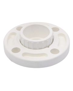 2 in. SCH-80 PVC Van Stone Flange 2-Piece ANSI/ASTM D2467 Socket-Type High Pressure Pipe Fitting 2"