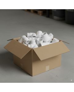 50 PC/BOX 3/4 in. PVC SCH-40 90° Male to Female Elbow MIP x FIP (FNPT x MNPT) Fittings NSF ANSI ASTM D2466