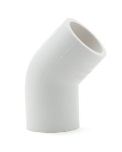 1/2 in. Schedule 40 PVC 45-Degree Elbow NSF/ASTM Pipe Fitting SCH40 ASTM D2466