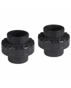 2-Pack 3/4" Schedule 80 PVC Union Socket x Thread F1970