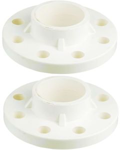 2-PK 4 in. PVC SCH-40/80 TS Flange ASTM D2466/D2467 (Socket-Type High Pressure Pipe Fittings)