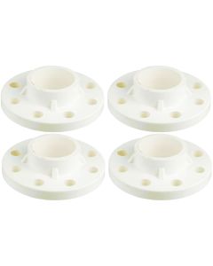 4-PK 4 in. PVC SCH-40/80 TS Flange ASTM D2466/D2467 (Socket-Type High Pressure Pipe Fittings)
