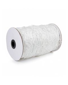 247Garden 5X200FT All-Season Trellis Netting w/ 6in Square Mesh (White, Nylon Gardening Net 1000 Sqft Spool Roll)